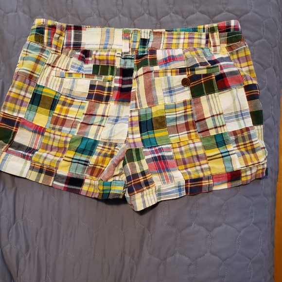J. Crew City Fit plaid shorts sz 4. - Picture 2 of 5